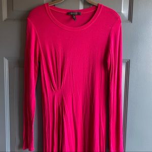 BCBG MAXAZRIA Pink Asymmetrical Dress